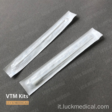 1 ml/2ml/3ml VTM VIRAL TRASPORT TUBE con tampone